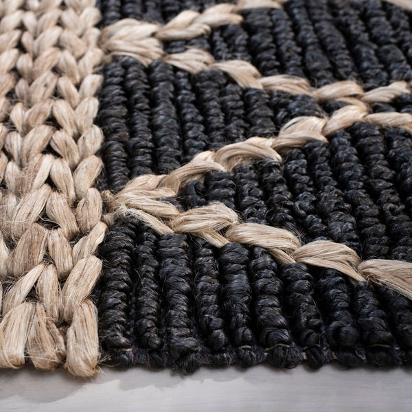 Safavieh Natural Fiber 951 Hand Loomed 80% Jute and 20% Cotton Rug NF951H-9