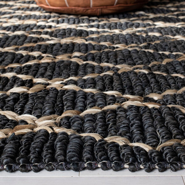 Safavieh Natural Fiber 951 Hand Loomed 80% Jute and 20% Cotton Rug NF951H-9