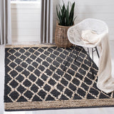 Safavieh Natural Fiber 951 Hand Loomed 80% Jute and 20% Cotton Rug NF951H-9