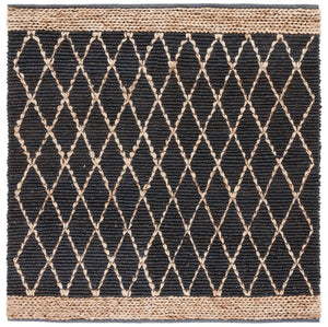 Safavieh Natural Fiber 951 Hand Loomed 80% Jute and 20% Cotton Rug NF951H-9
