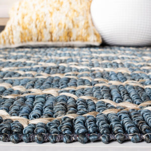 Safavieh Natural Fiber 951 Hand Loomed 80% Jute and 20% Cotton Rug NF951M-9