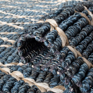 Safavieh Natural Fiber 951 Hand Loomed 80% Jute and 20% Cotton Rug NF951M-9