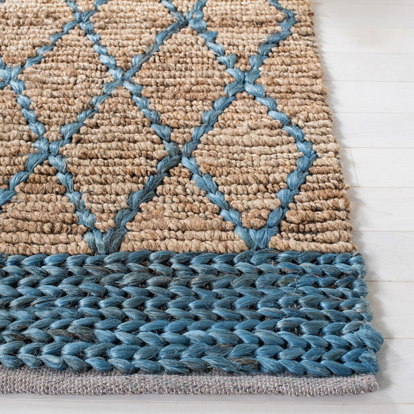 Natural Fiber Hand Loomed Jute and Cotton Rug - Eco-Friendly, Durable, and Stylish Addition for Home