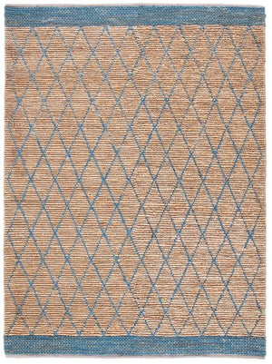 Natural Fiber Hand Loomed Jute and Cotton Rug - Eco-Friendly, Durable, and Stylish Addition for Home