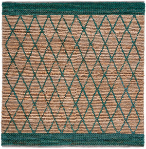 Natural Fiber Hand Loomed Jute and Cotton Rug - Eco-Friendly, Durable, and Stylish Addition for Home
