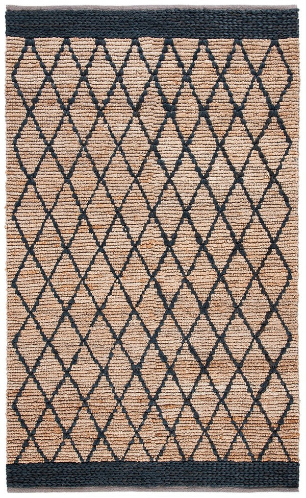 Natural Fiber Hand Loomed Jute and Cotton Rug - Eco-Friendly, Durable, and Stylish Addition for Home