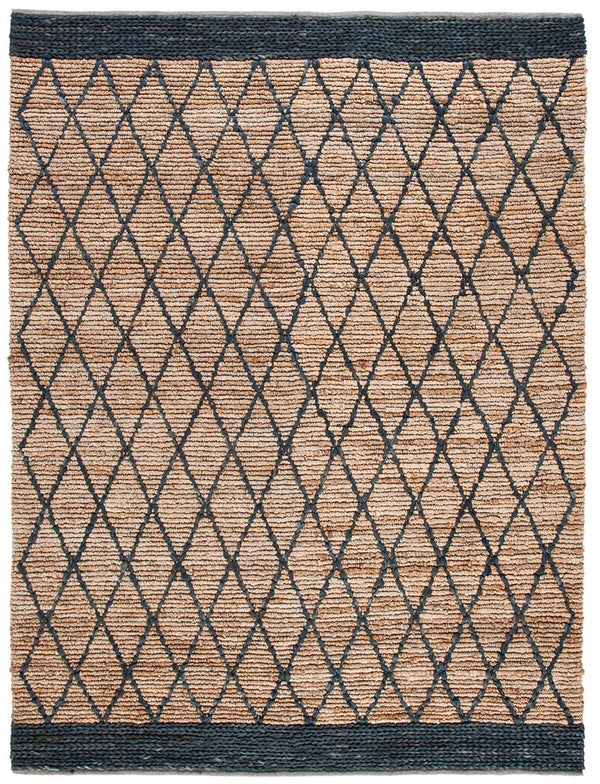 Natural Fiber Hand Loomed Jute and Cotton Rug - Eco-Friendly, Durable, and Stylish Addition for Home