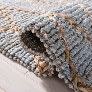 Safavieh Natural Fiber 955 Hand Woven 85% Jute and 15% Cotton Bohemian Rug NF955N-3