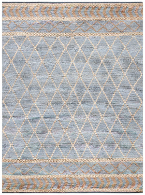 Safavieh Natural Fiber 955 Hand Woven 85% Jute and 15% Cotton Bohemian Rug NF955N-3