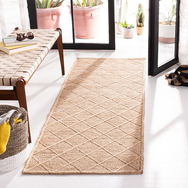 Safavieh Natural Fiber 118 Hand Loomed 100% Jute Contemporary Rug NFB118B-5SQ