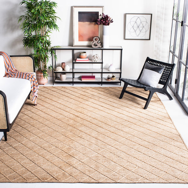 Safavieh Natural Fiber 118 Hand Loomed 100% Jute Contemporary Rug NFB118B-5SQ