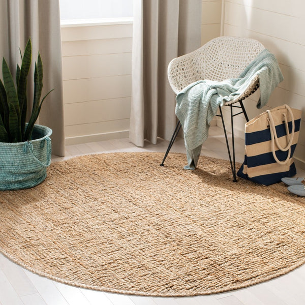 Safavieh Natural Fiber 119 Hand Loomed 100% Jute Contemporary Rug NFB119B-5SQ