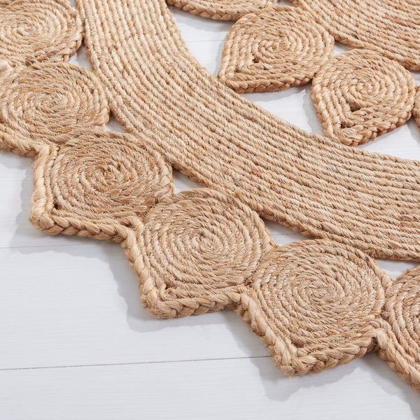 Safavieh Natural Fiber 246 Contemporary Hand Woven 100% Jute Pile Rug NFB246A-9R