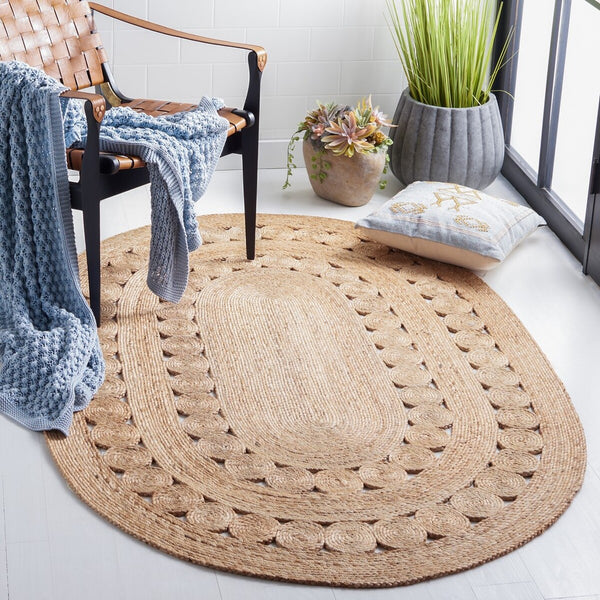 Safavieh Natural Fiber 250 Hand Woven Jute Contemporary Rug NFB250A-9R