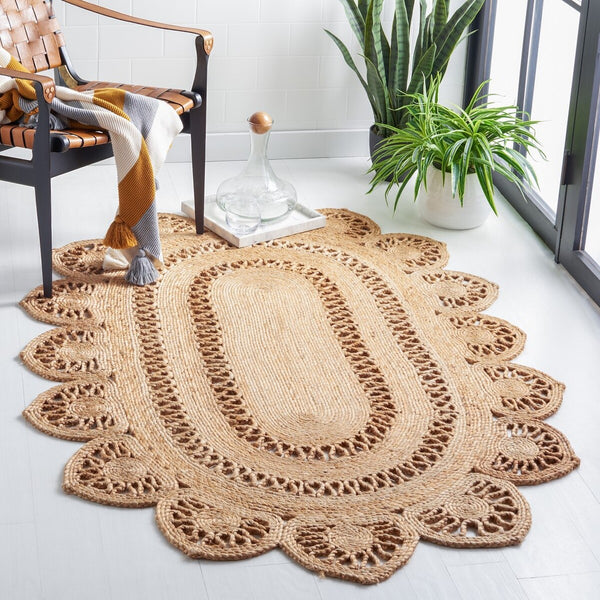 Safavieh Natural Fiber 253 Contemporary Hand Woven 100% Jute Pile Rug NFB253A-9R