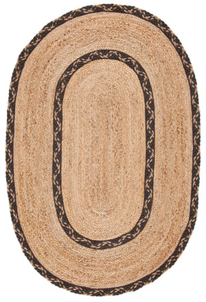 Safavieh Natural Fiber 260 Contemporary Hand Loomed 90% Jute, 10% Cotton Rug NFB260T-7OV