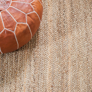 Safavieh Natural Fiber 260 Contemporary Hand Loomed 90% Jute, 10% Cotton Rug NFB260T-7OV