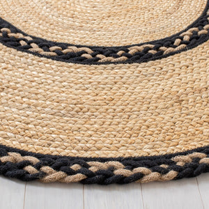 Safavieh Natural Fiber 260 Contemporary Hand Loomed 90% Jute, 10% Cotton Rug NFB260Z-7OV