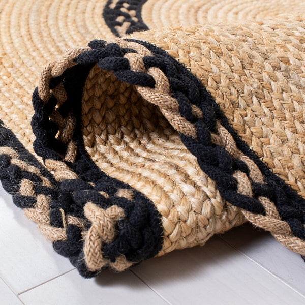 Safavieh Natural Fiber 260 Contemporary Hand Loomed 90% Jute, 10% Cotton Rug NFB260Z-7OV