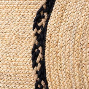 Safavieh Natural Fiber 260 Contemporary Hand Loomed 90% Jute, 10% Cotton Rug NFB260Z-7OV