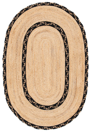 Safavieh Natural Fiber 260 Contemporary Hand Loomed 90% Jute, 10% Cotton Rug NFB260Z-7OV