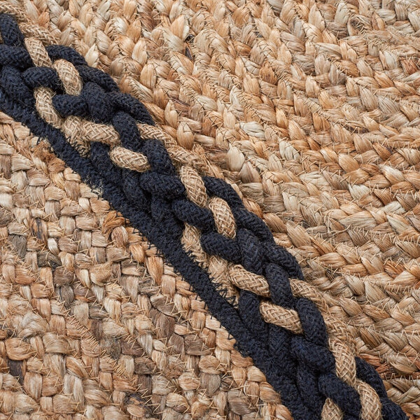 Safavieh Natural Fiber 260 Contemporary Hand Loomed 90% Jute, 10% Cotton Rug NFB260Z-7OV