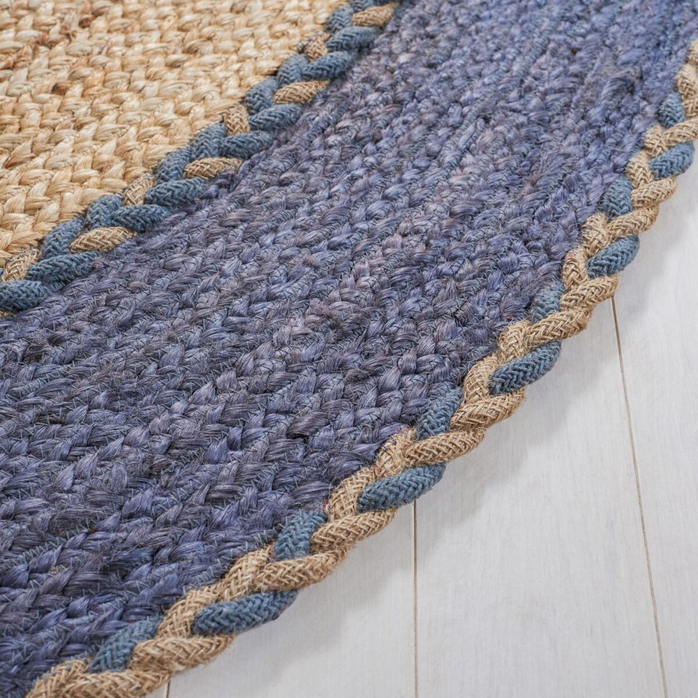 Safavieh Natural Fiber 261 Contemporary Hand Loomed 95% Jute, 5% Cotton Rug NFB261F-7OV