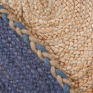 Safavieh Natural Fiber 261 Contemporary Hand Loomed 95% Jute, 5% Cotton Rug NFB261F-7OV