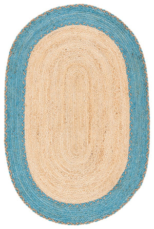 Safavieh Natural Fiber 261 Contemporary Hand Loomed 95% Jute, 5% Cotton Rug NFB261M-7OV