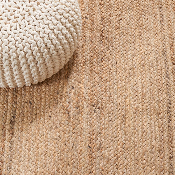 Safavieh Natural Fiber 261 Contemporary Hand Loomed 95% Jute, 5% Cotton Rug NFB261M-7OV