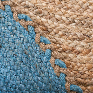 Safavieh Natural Fiber 261 Contemporary Hand Loomed 95% Jute, 5% Cotton Rug NFB261M-7OV