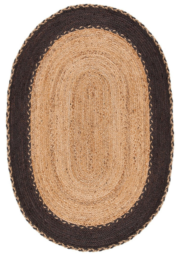 Safavieh Natural Fiber 261 Contemporary Hand Loomed 95% Jute, 5% Cotton Rug NFB261T-7OV