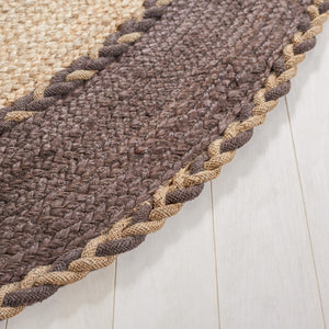 Safavieh Natural Fiber 261 Contemporary Hand Loomed 95% Jute, 5% Cotton Rug NFB261T-7OV
