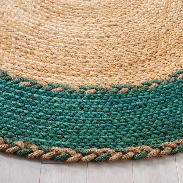 Safavieh Natural Fiber 261 Contemporary Hand Loomed 95% Jute, 5% Cotton Rug NFB261Y-7OV