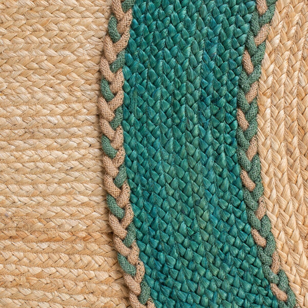 Safavieh Natural Fiber 261 Contemporary Hand Loomed 95% Jute, 5% Cotton Rug NFB261Y-7OV