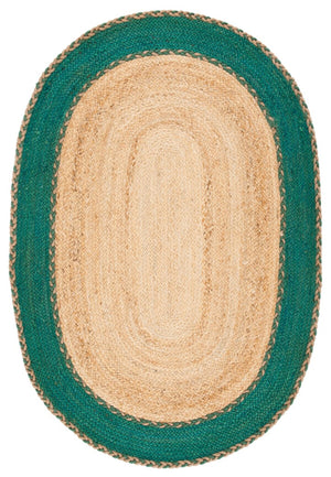 Safavieh Natural Fiber 261 Contemporary Hand Loomed 95% Jute, 5% Cotton Rug NFB261Y-7OV