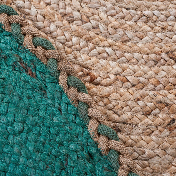 Safavieh Natural Fiber 261 Contemporary Hand Loomed 95% Jute, 5% Cotton Rug NFB261Y-7OV