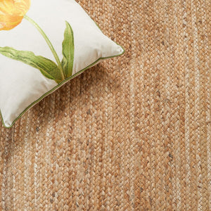 Safavieh Natural Fiber 261 Contemporary Hand Loomed 95% Jute, 5% Cotton Rug NFB261Z-7OV