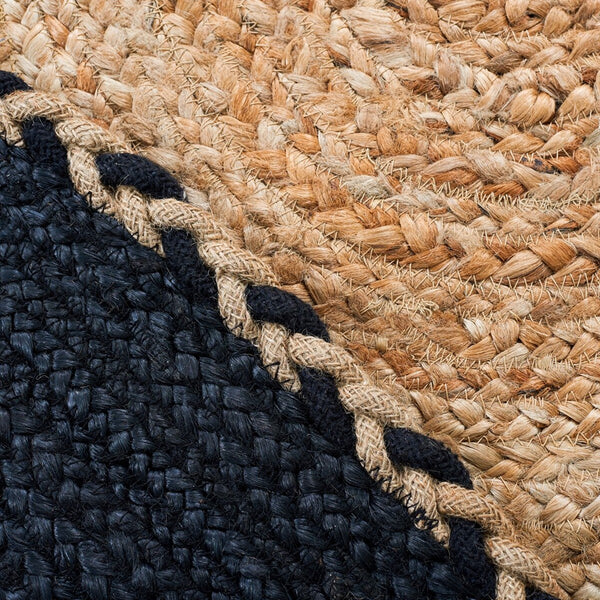 Safavieh Natural Fiber 261 Contemporary Hand Loomed 95% Jute, 5% Cotton Rug NFB261Z-7OV