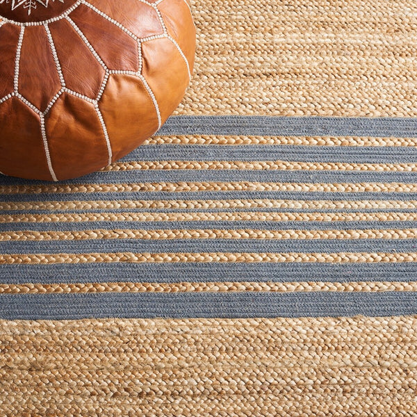 Safavieh Natural Fiber 262 Contemporary Hand Loomed 70% Jute, 30% Cotton Rug NFB262F-8