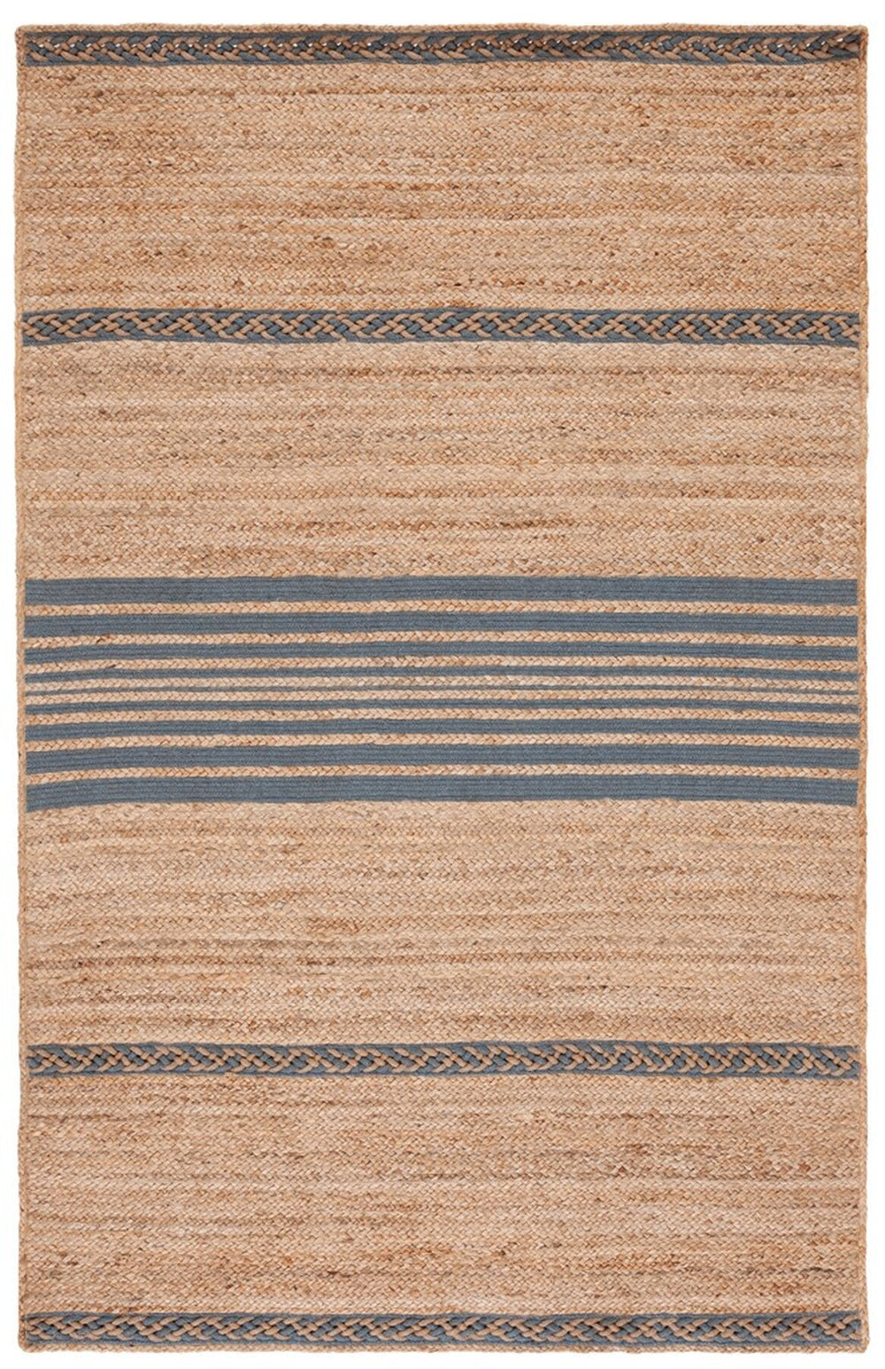 Safavieh Natural Fiber 262 Contemporary Hand Loomed 70% Jute, 30% Cotton Rug NFB262F-8