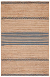 Natural Fiber 262 Contemporary Hand Loomed 70% Jute, 30% Cotton Rug