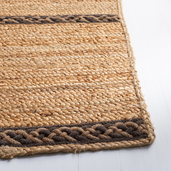 Safavieh Natural Fiber 262 Contemporary Hand Loomed 70% Jute, 30% Cotton Rug NFB262T-8