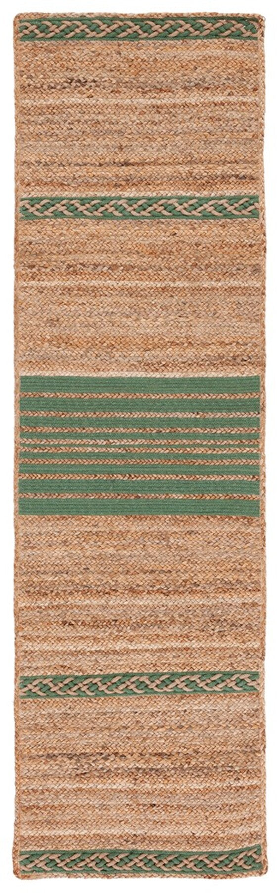 Safavieh Natural Fiber 262 Contemporary Hand Loomed 70% Jute, 30% Cotton Rug NFB262Y-8