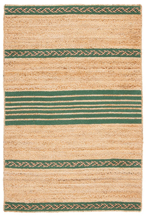 Safavieh Natural Fiber 262 Contemporary Hand Loomed 70% Jute, 30% Cotton Rug NFB262Y-8