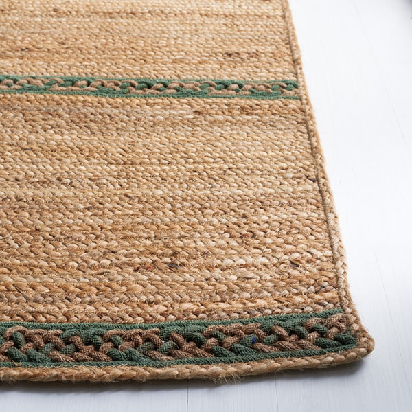 Safavieh Natural Fiber 262 Contemporary Hand Loomed 70% Jute, 30% Cotton Rug NFB262Y-8