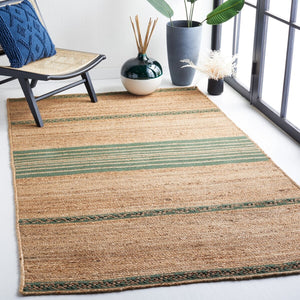 Safavieh Natural Fiber 262 Contemporary Hand Loomed 70% Jute, 30% Cotton Rug NFB262Y-8
