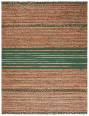 Safavieh Natural Fiber 262 Contemporary Hand Loomed 70% Jute, 30% Cotton Rug NFB262Y-8