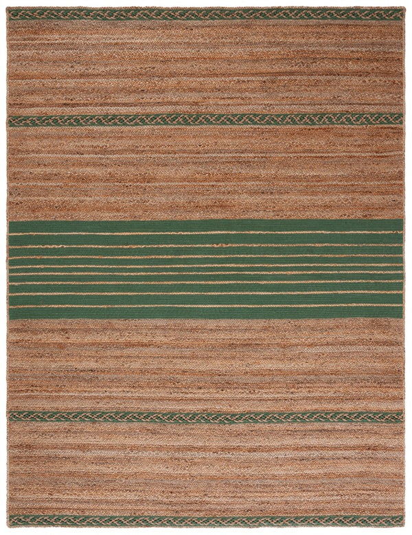 Safavieh Natural Fiber 262 Contemporary Hand Loomed 70% Jute, 30% Cotton Rug NFB262Y-8