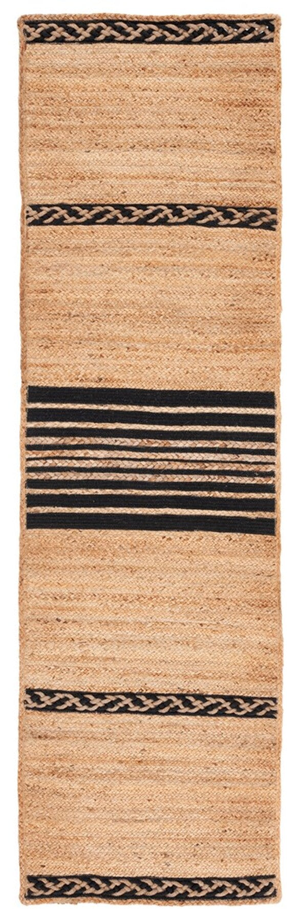 Safavieh Natural Fiber 262 Contemporary Hand Loomed 70% Jute, 30% Cotton Rug NFB262Z-8